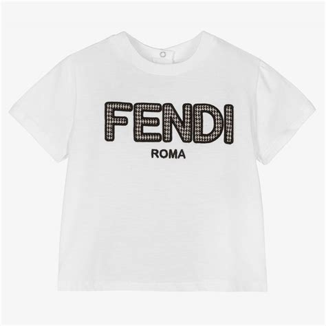 baby fendi tshirt|Fendi baby outlet online.